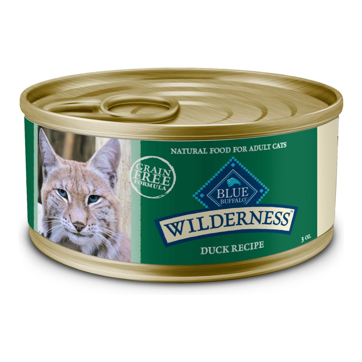 Blue Buffalo Wilderness Natural Paté - Duck - Pate natural de Pato x 85g