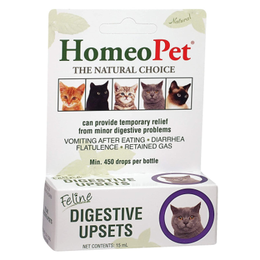 HomeoPet Feline Digestive Upsets - Gotas para trastornos digestivos
